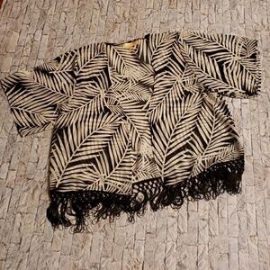 8 OF HEARTS sheer pullover